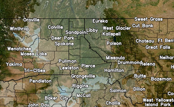 Smoke forecast for 7-10-2024